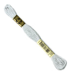 DMC Six Stranded Threads Colour Numbers B5200, Blanc Ecru, 150 to 225 - Tandem Cottage Needlework