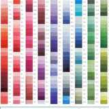 DMC Six Stranded Threads Colour Numbers B5200, Blanc Ecru, 150 to 225 - Tandem Cottage Needlework