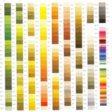 DMC Six Stranded Threads Colours Numbers 520 - 680 - Tandem Cottage Needlework