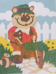 Anchor Gardener Printed Tapestry Canvas only
