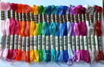 DMC Six Stranded Cotton Threads Pack of 25 Similar colours EXACT MATCH