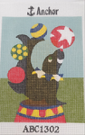 Anchor "Sealion" Printed Tapestry Canvas only
