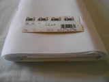 14 count Zweigart Aida Fabric White size 49 x 54 cms